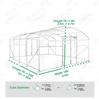 Doe -het -zelf -achtertuin kas groeien in de winter